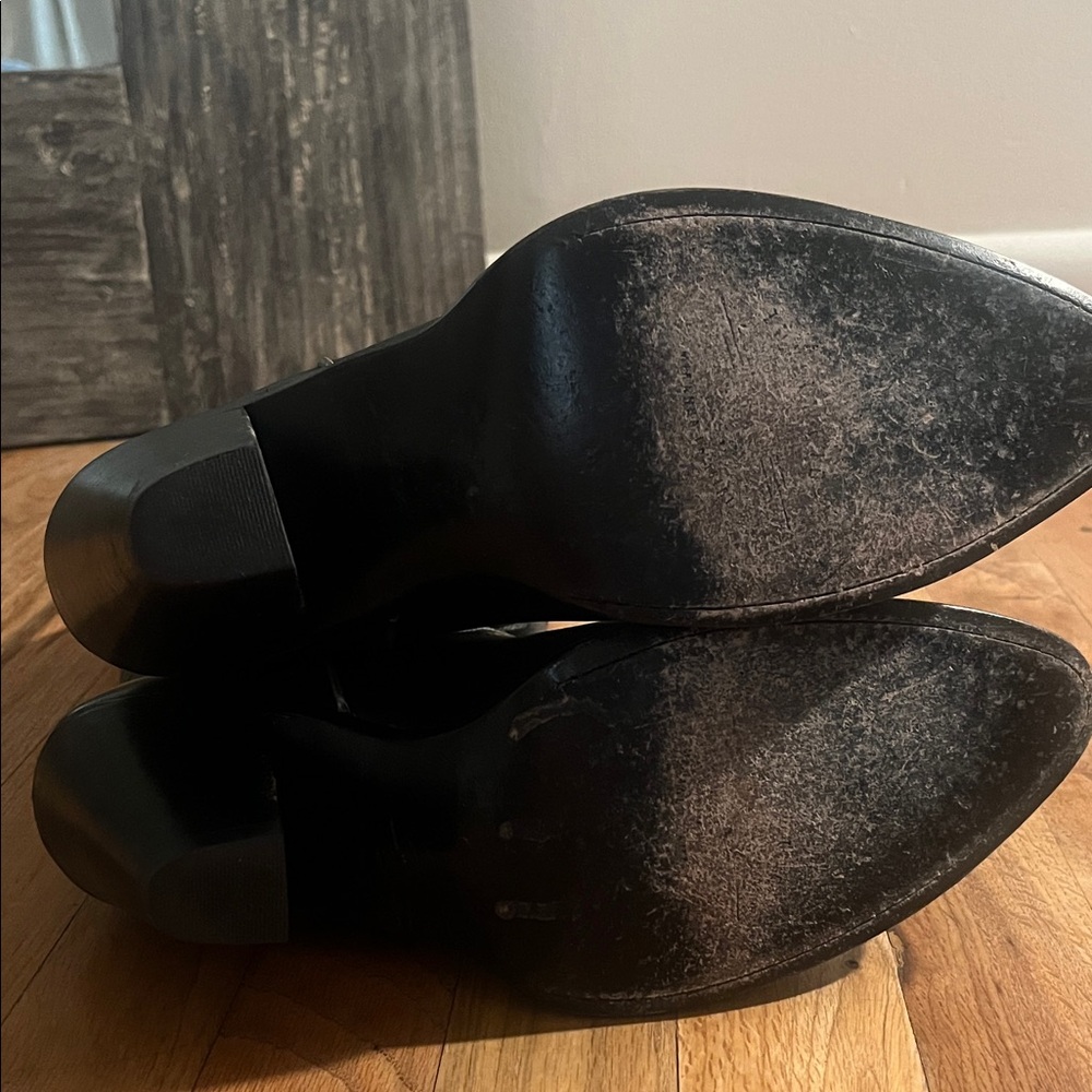 Idyllwind Black and Silver Heeled Boots - Picture 5 of 6